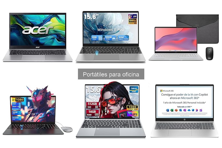Mejores marcas de portátiles para oficina en 2023