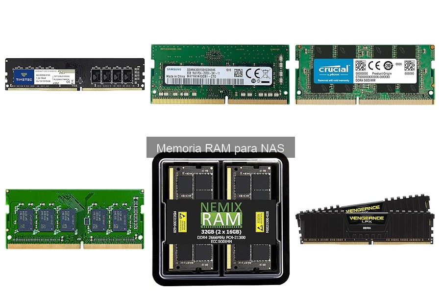 Mejores memorias RAM para tu NAS en 2023