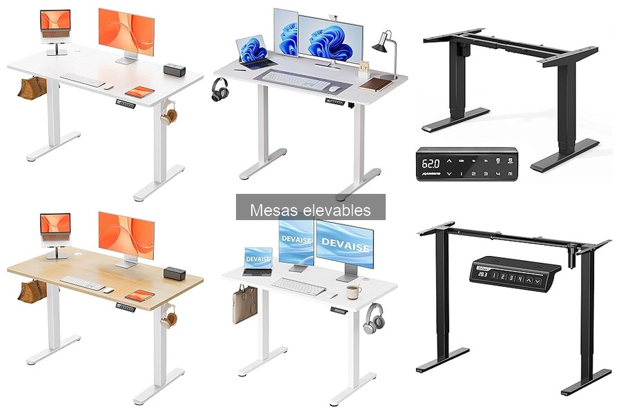 Mejores mesas elevables para teletrabajo en 2024