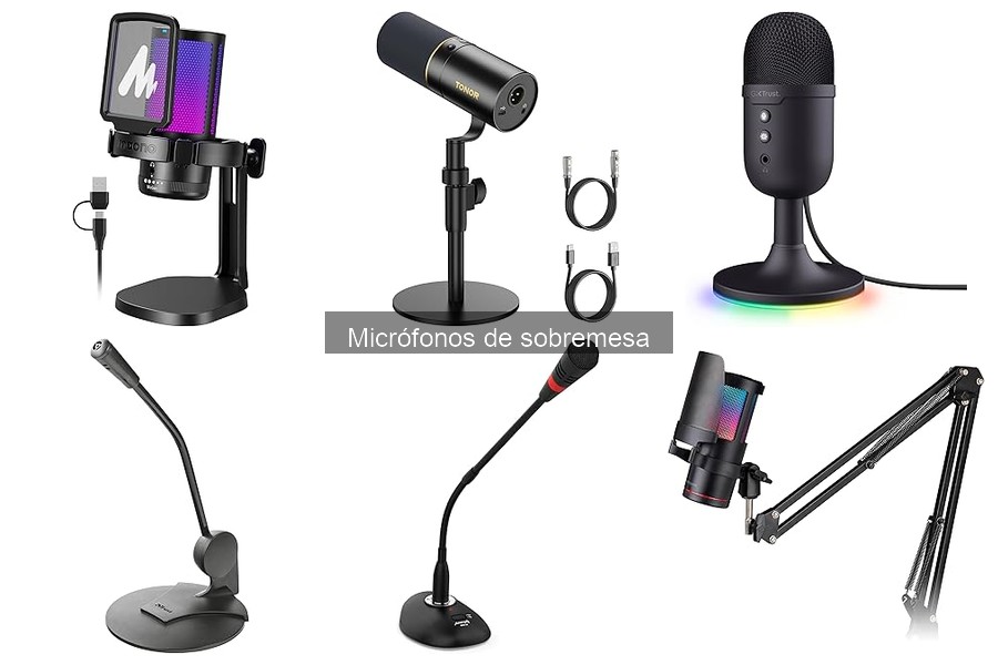 Mejores micrófonos de sobremesa para streaming en 2023