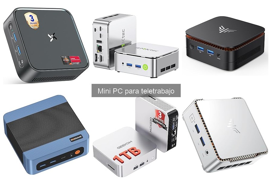 Mejores mini PC para teletrabajo en 2023: comparativa
