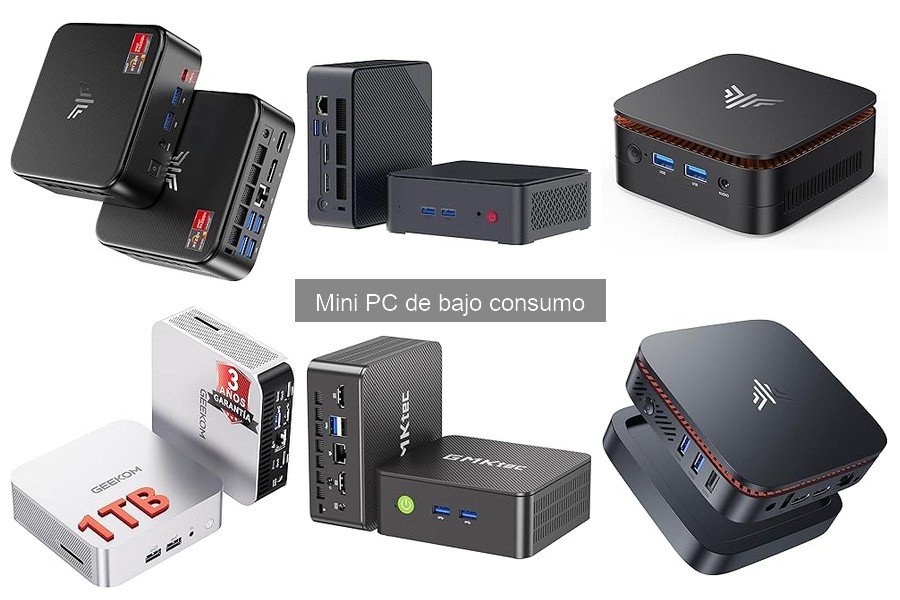 Mejores mini PCs de bajo consumo para teletrabajo en 2023