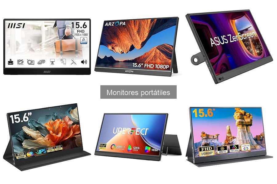 Mejores monitores portátiles para teletrabajo 2023