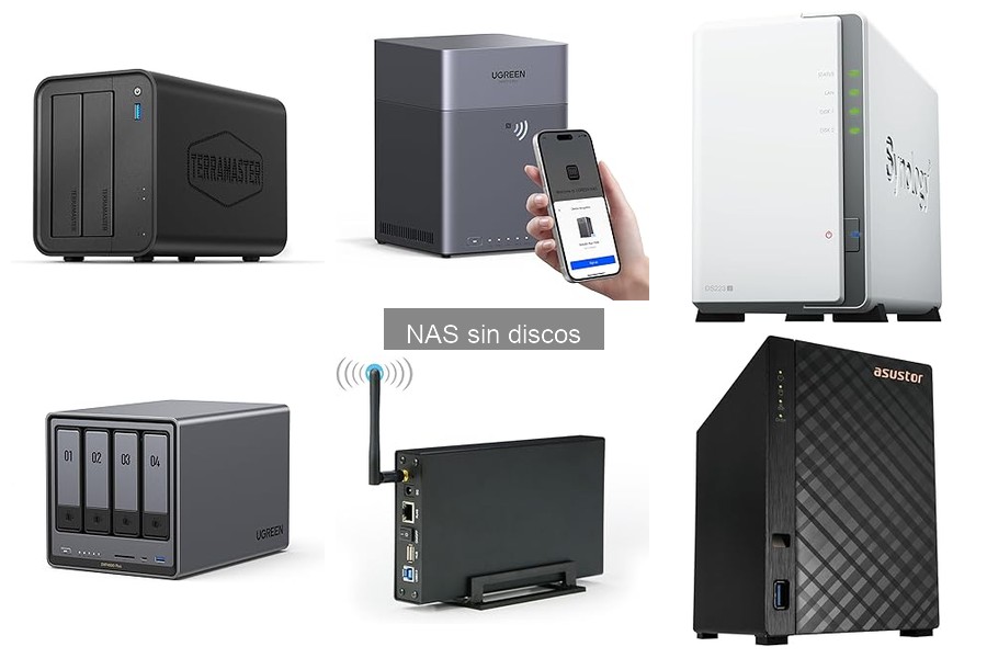 Mejores NAS sin Discos para Teletrabajo en 2023