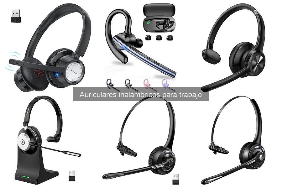 Mejores ofertas en auriculares inalámbricos para trabajo