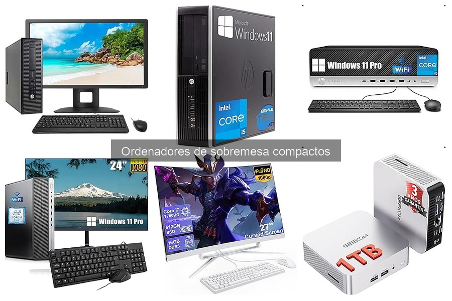 Mejores ordenadores de sobremesa compactos para teletrabajo