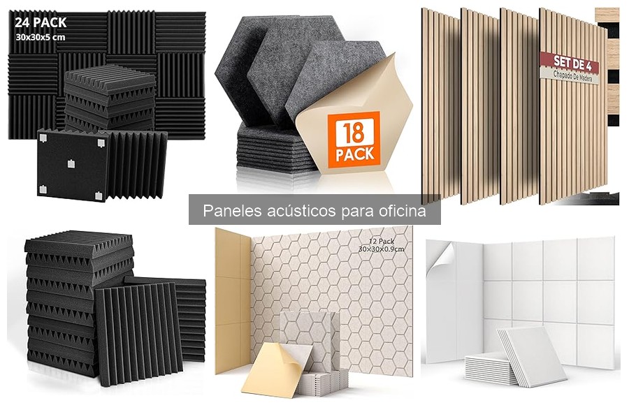 Mejores paneles acústicos para oficinas pequeñas