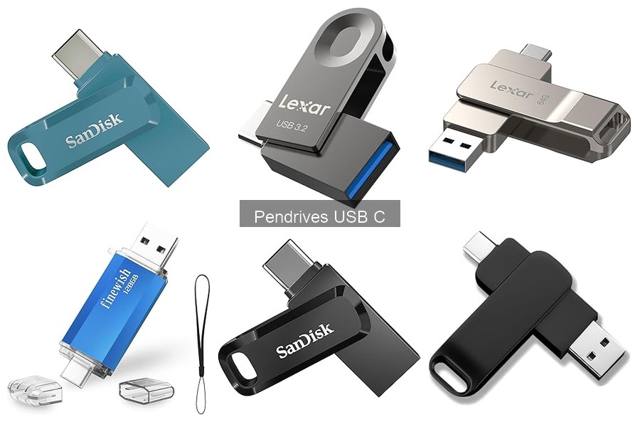 Mejores pendrives USB C para almacenamiento masivo en 2023