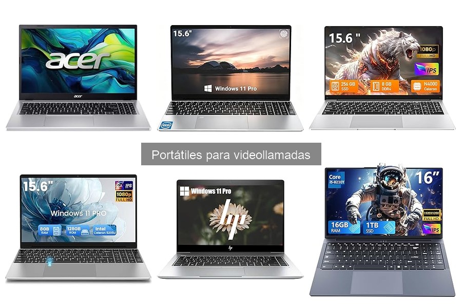 Mejores portátiles para estudiantes en videollamadas