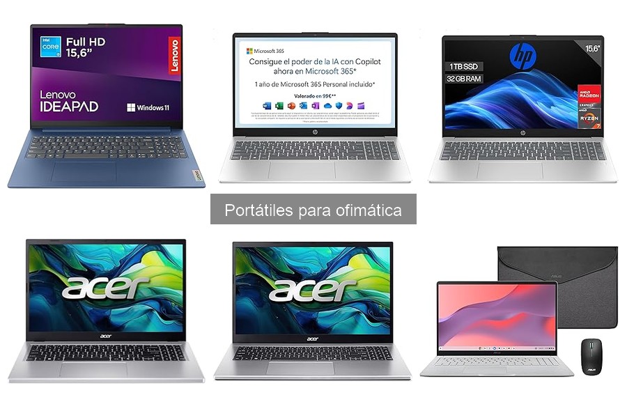 Mejores portátiles para teletrabajo en 2023