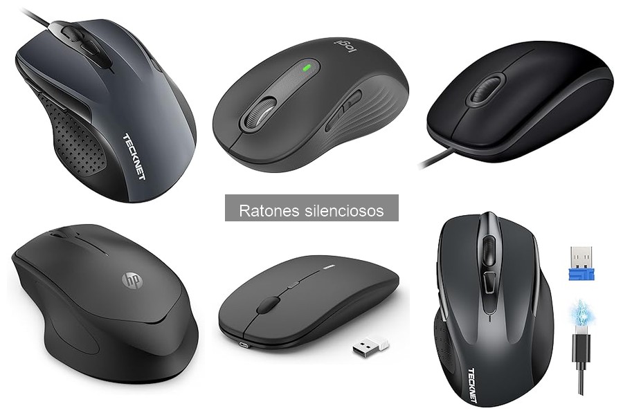Mejores ratones silenciosos para oficina: comparación y análisis