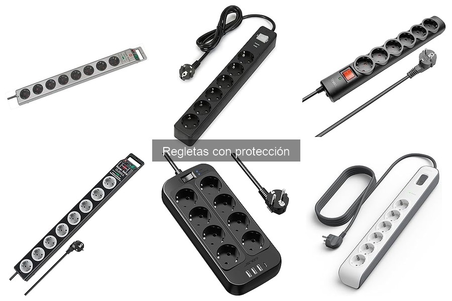 Mejores regletas con protección para teletrabajo