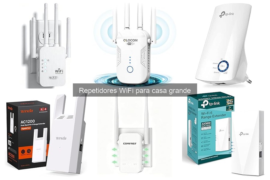 Mejores repetidores WiFi para casas grandes en 2023