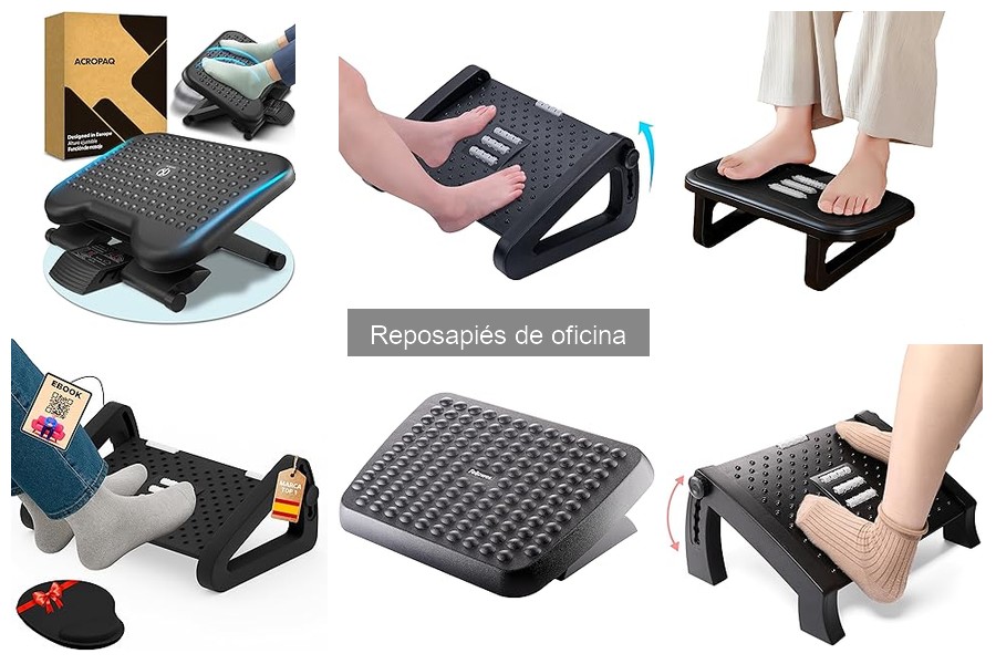 Mejores reposapiés de oficina más vendidos en Amazon