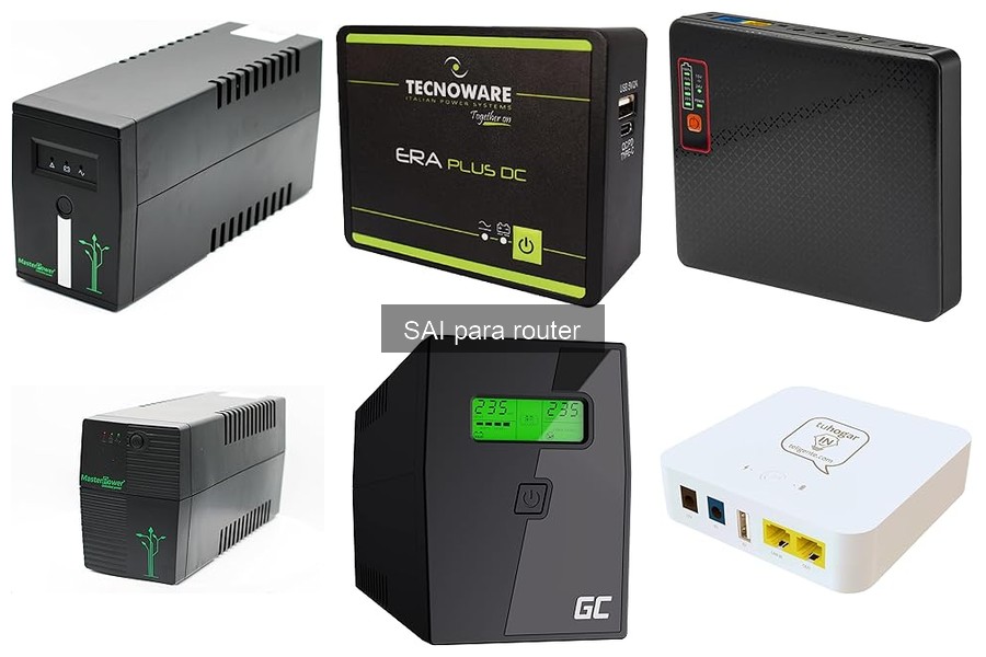 Mejores SAI para routers en 2023: Comparativa y Opiniones