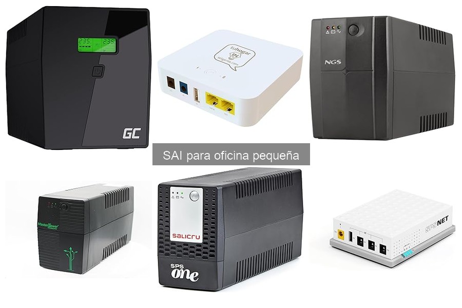 Mejores SAIs para oficinas pequeñas en 2023 - Comparativa