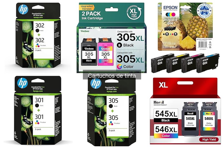 Mejores sitios para comprar cartuchos de tinta baratos