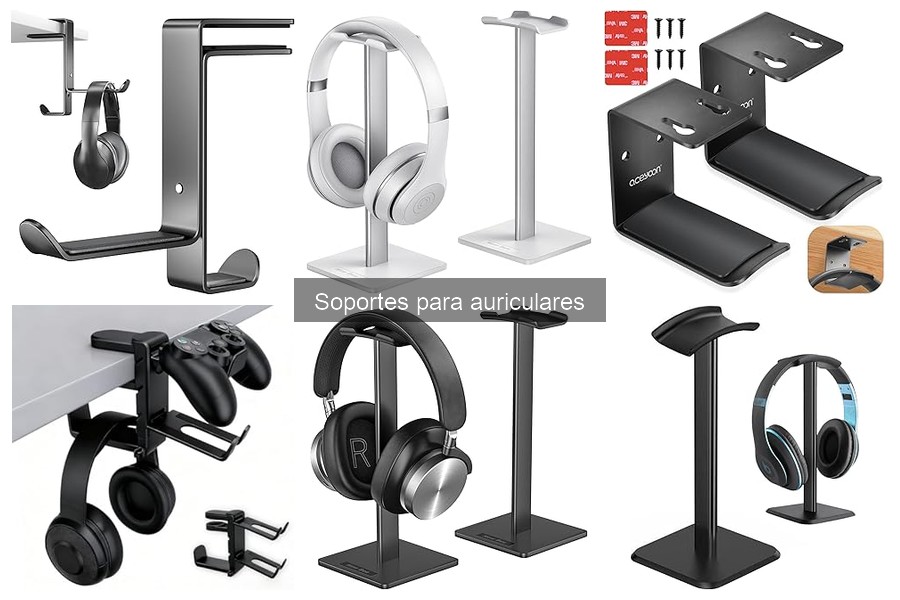 Mejores soportes para auriculares en 2023: comparativa y análisis