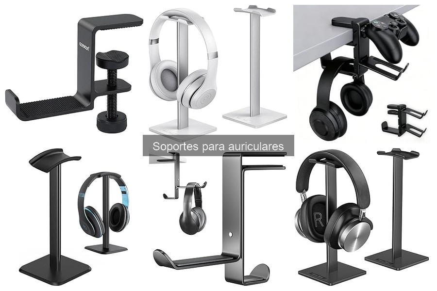 Mejores soportes para auriculares gamers: comparativa y elección
