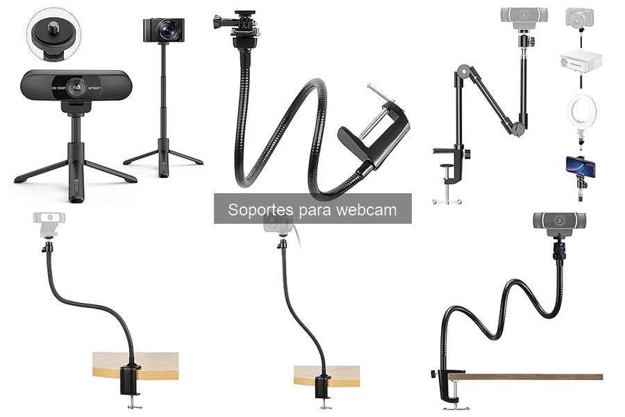 Mejores soportes para webcam a buen precio en 2023
