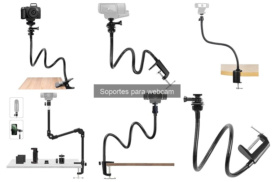 Mejores soportes para webcam en teletrabajo: comparativa 2023