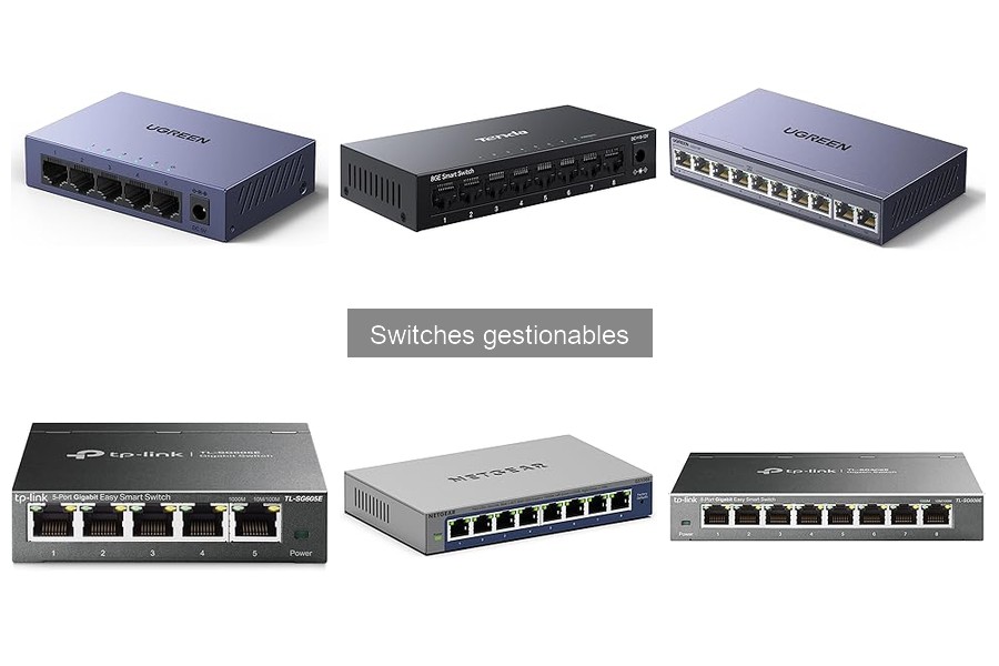 Mejores switches gestionables para pymes en 2023
