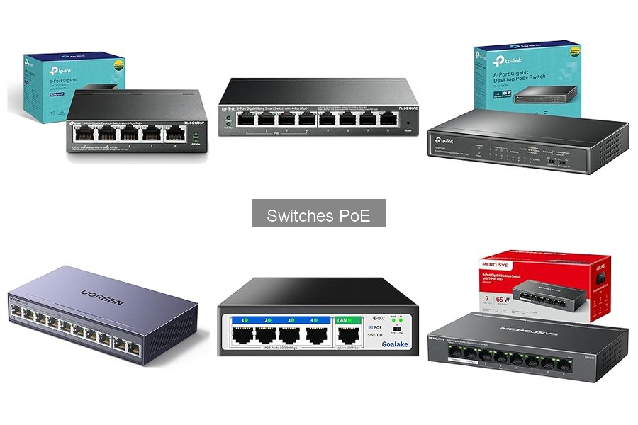 Mejores switches PoE para teletrabajo: Comparativa 2023