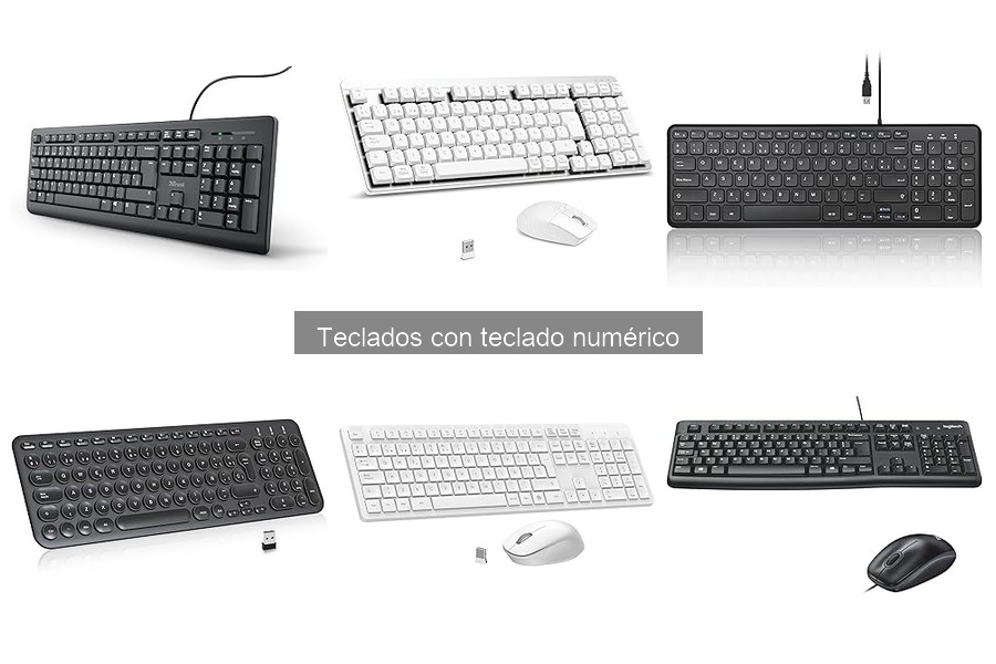 Mejores teclados con teclado numérico para contadores