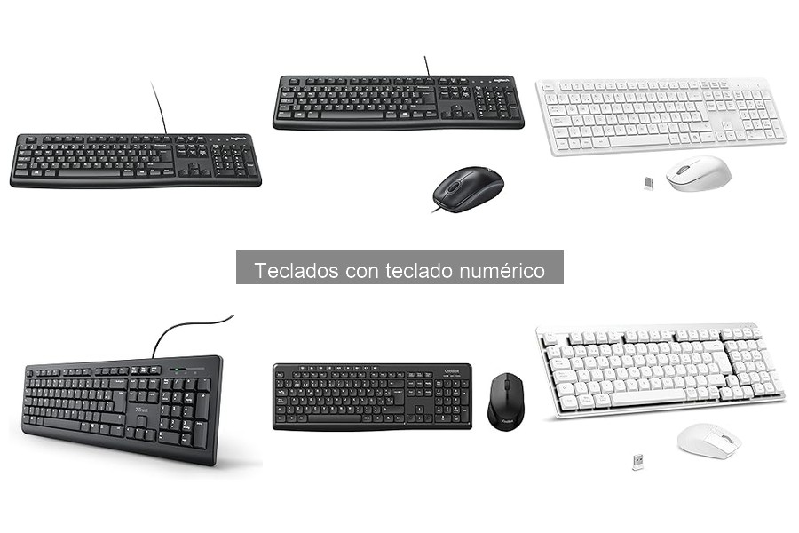 Mejores teclados con teclado numérico para gamers | Comparativa