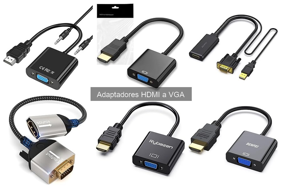 Mejores tiendas para comprar adaptadores HDMI a VGA baratos