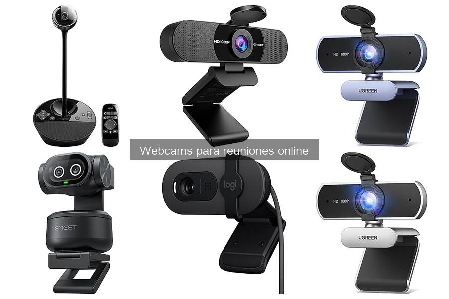 Mejores webcams para teletrabajo en 2023: Comparativa completa
