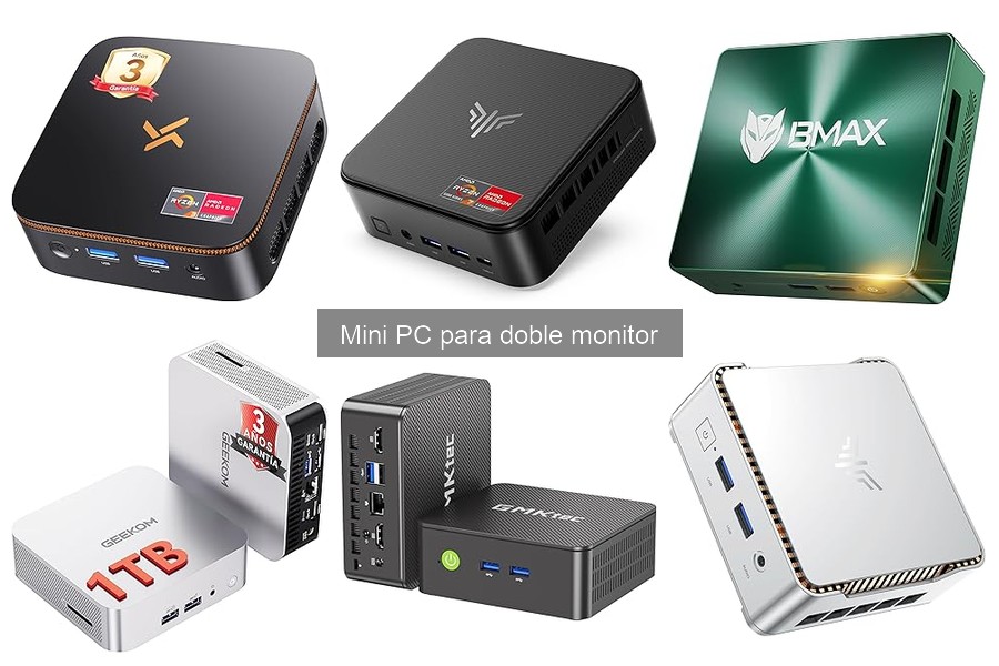 Mini PC vs PC de escritorio: ¿Cuál elegir para doble monitor?