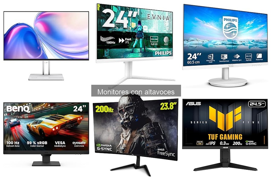 Monitores con Altavoces Recomendados para Estudiantes