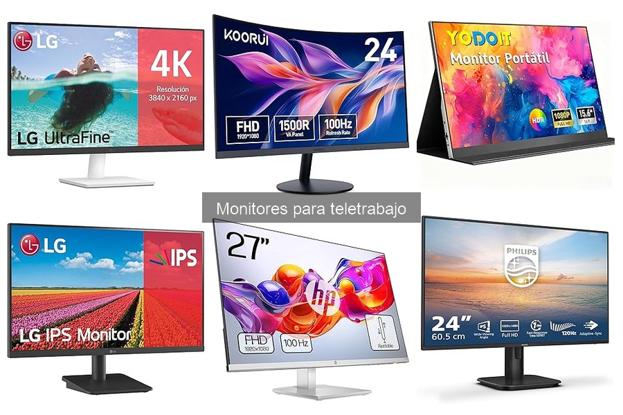 Monitores para Teletrabajo: ¿Qué Debes Saber?