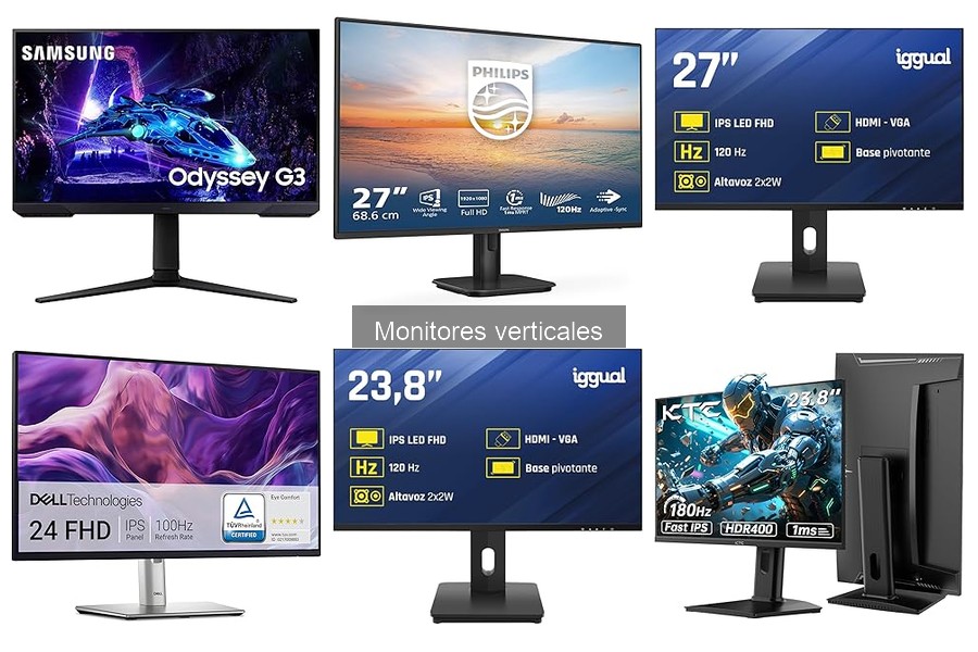 Monitores verticales vs. estándar: ¿cuál elegir para tu oficina?