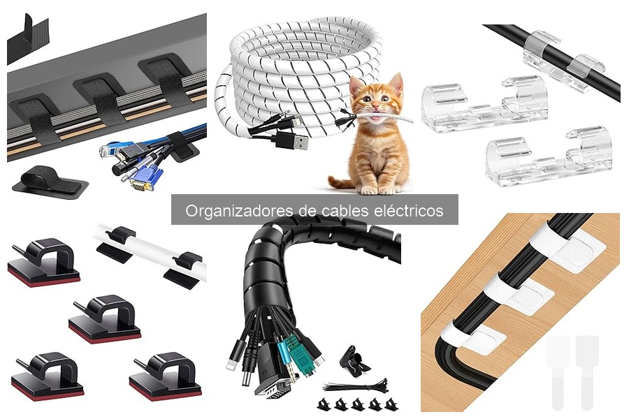 Ofertas en organizadores de cables eléctricos y descuentos especiales