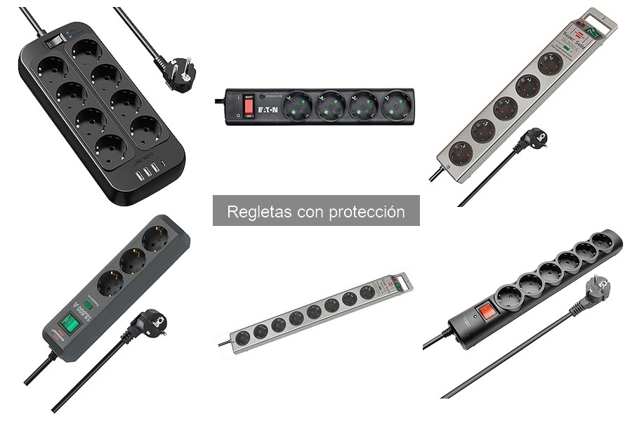 Ofertas en regletas con protección para tu oficina