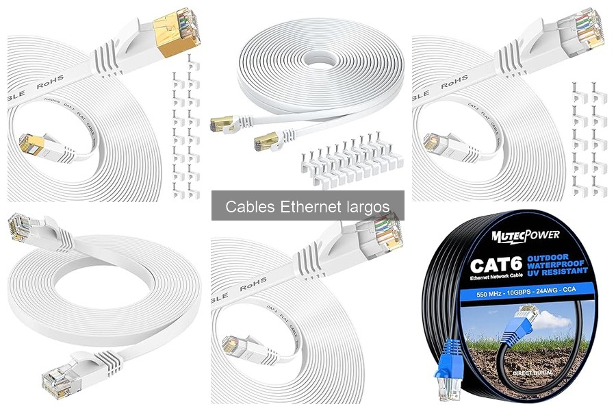 Ofertas y precios de cables Ethernet largos en 2023