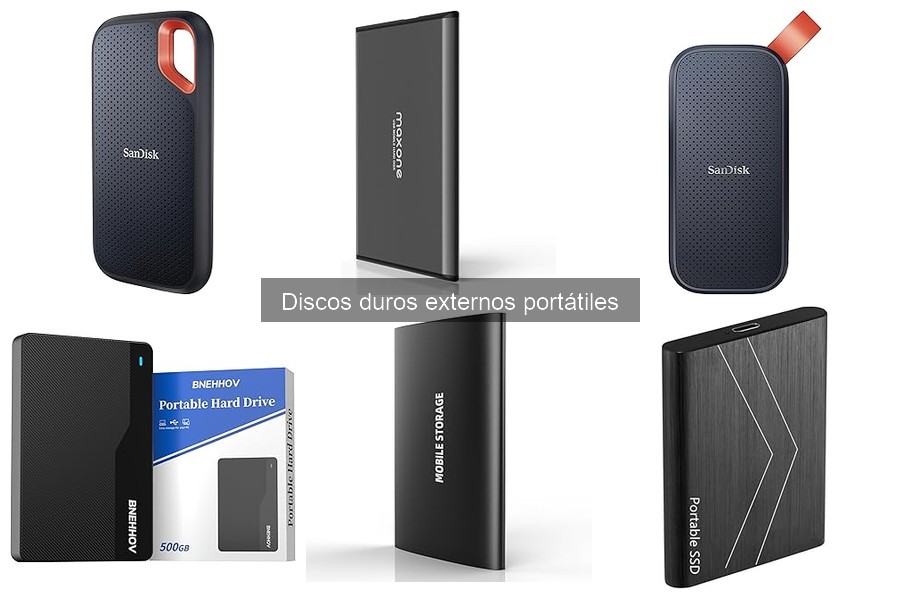 Ofertas y precios de discos duros externos portátiles