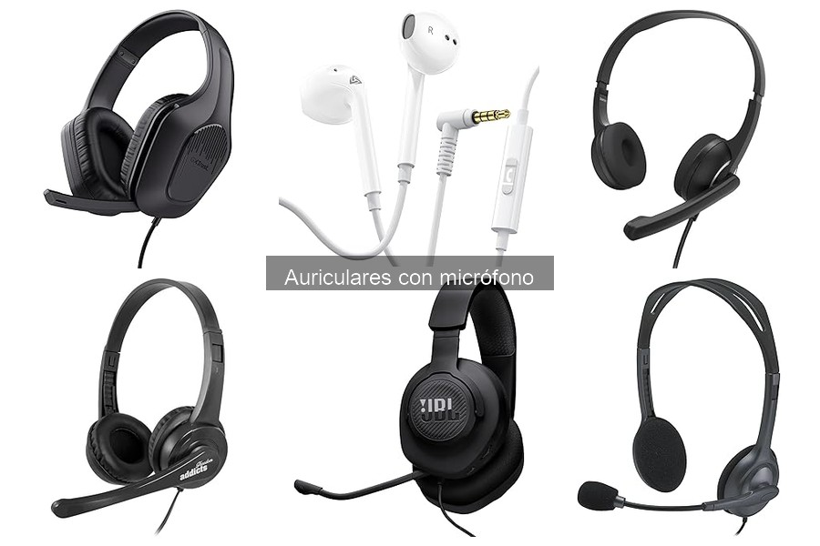 Opiniones de usuarios sobre auriculares con micrófono