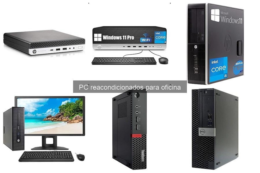 Opiniones de usuarios sobre PC reacondicionados para oficina