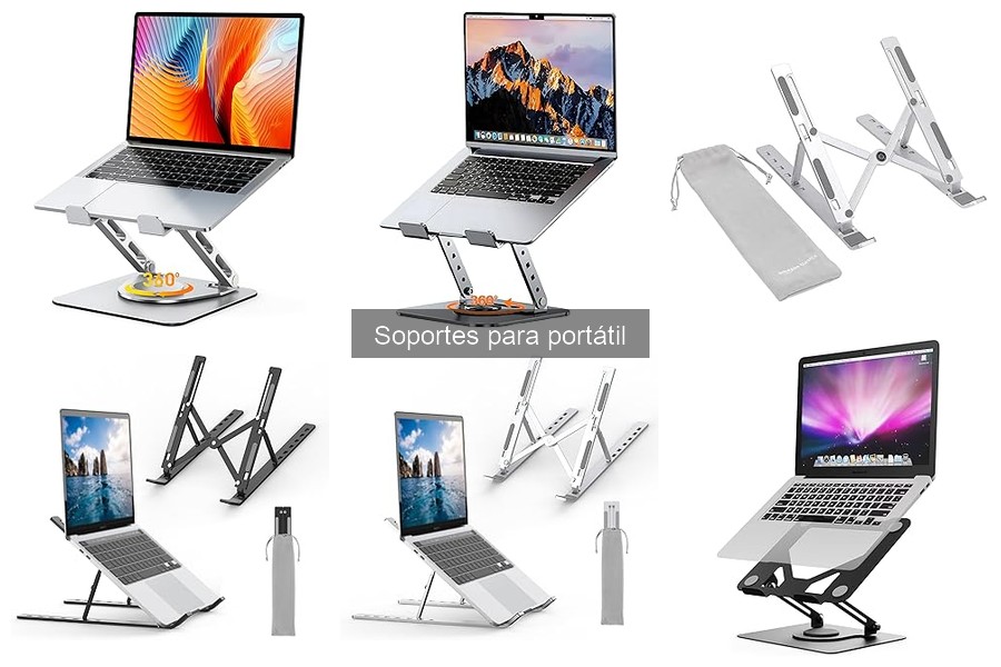 Opiniones de usuarios sobre soportes para portátil
