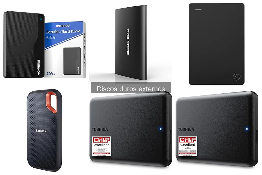 Opiniones sobre discos duros externos populares y recomendados