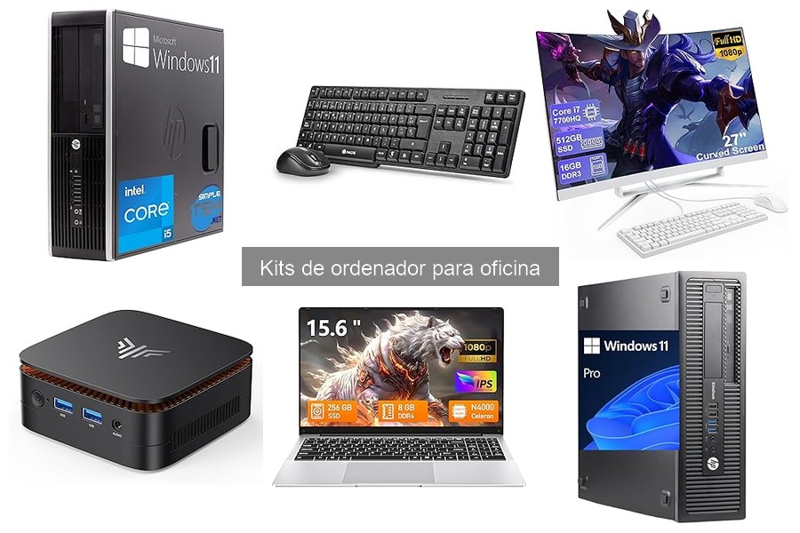 Opiniones sobre kits de ordenador para oficina y teletrabajo