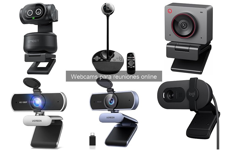 Opiniones sobre las mejores webcams para reuniones online