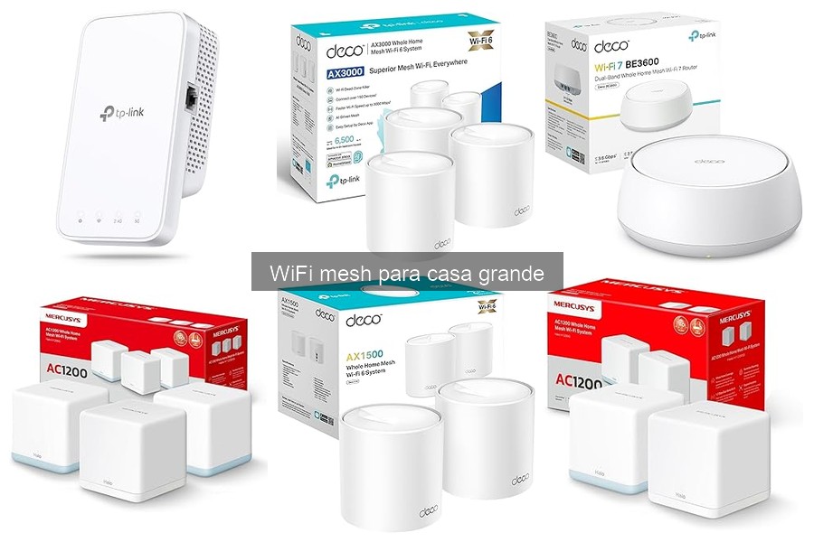 Opiniones sobre los Mejores Sistemas WiFi Mesh para Casa Grande
