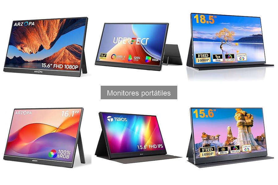 Opiniones sobre monitores portátiles MSI y UPERFECT