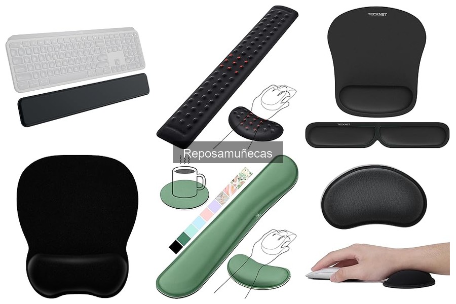 Opiniones sobre reposamuñecas: Logitech, Gimars y Fellowes