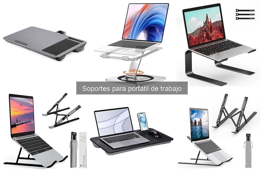 Opiniones sobre soportes para portátil: Comparativa completa
