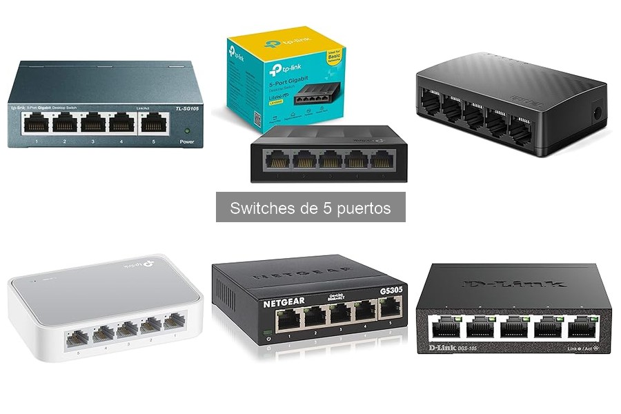 Opiniones sobre switches de 5 puertos: comparación y experiencias